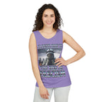 Closed Due to the Rise of Fascism Unisex Cotton Tank Top