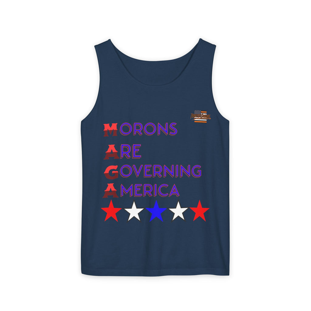 Morons Are Governing America Unisex Cotton Tank Top