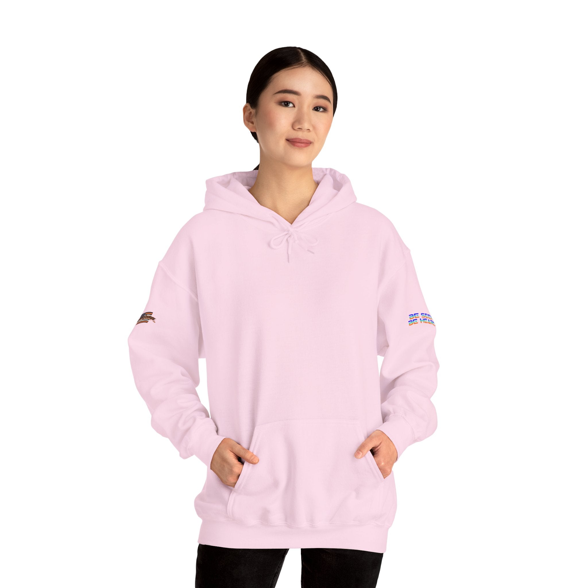 The Wrong ICE is Disappearing Unisex Heavy Blend Gildan Hoodie Sweatshirt, Casual Wear, Gift for Activists, Comfortable Protest Wear