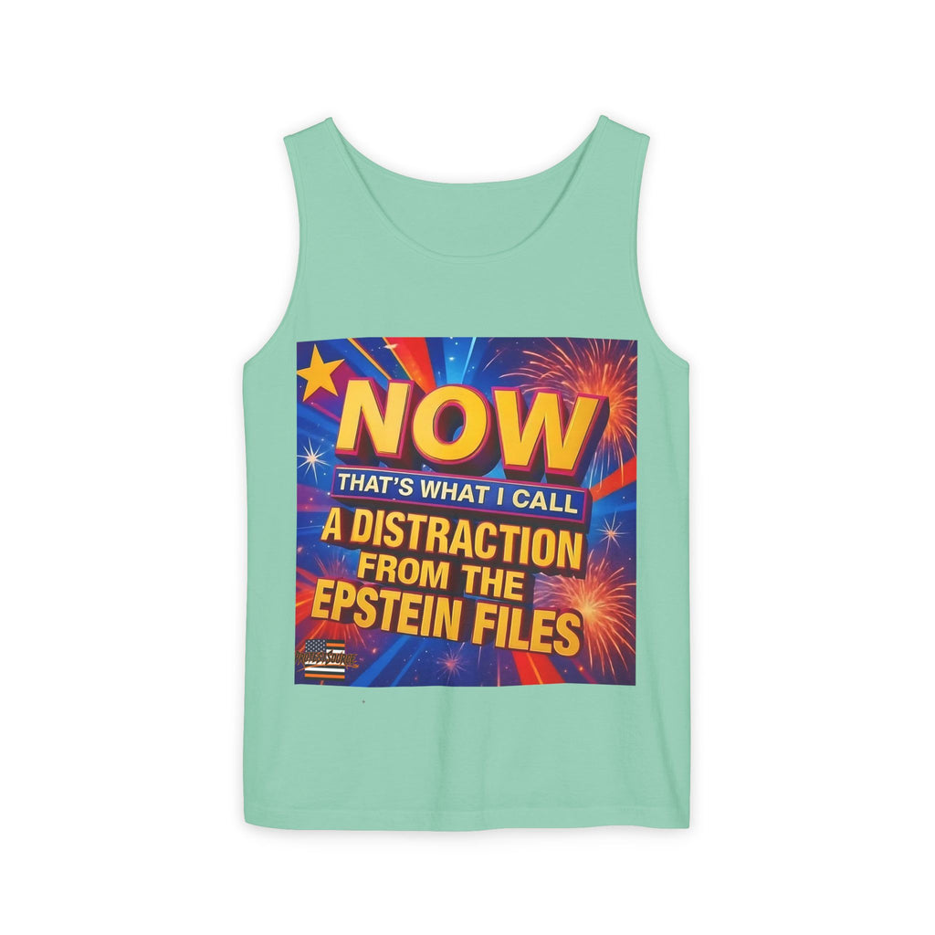 Now That's What I Call A Distraction Unisex Cotton Tank Top