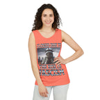 Closed Due to the Rise of Fascism Unisex Cotton Tank Top