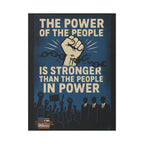 The Power of the People 18"X24" Plastic Protest Yard Sign w/Wire Stand