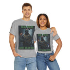 Real Police Don't Wear Masks Unisex Heavy Cotton Gildan Tee, Casual Wear, Gift for Activists, Comfortable Protest Wear