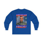 American Fascist Long Sleeve Cotton Gildan Tee
