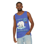 The Wrong ICE is Disappearing Unisex Cotton Tank Top
