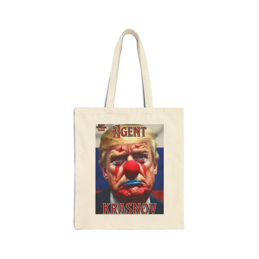 Agent Krasnov Cotton Canvas Tote Bag