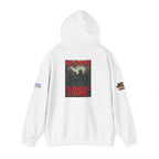 No Troops on American Streets Unisex Heavy Blend Gildan Hoodie Sweatshirt, Casual Wear, Gift for Activists, Comfortable Protest Wear