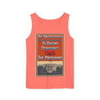 Defending Democracy Unisex Cotton Tank Top