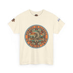 Nobody is Illegal on Stolen Land Unisex Heavy Cotton Gildan Tee, Casual Wear, Gift for Activists, Comfortable Protest Wear