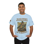 The Only Minority Destroying America Unisex Heavy Cotton Gildan Tee, Casual Wear, Gift for Activists, Comfortable Protest Wear