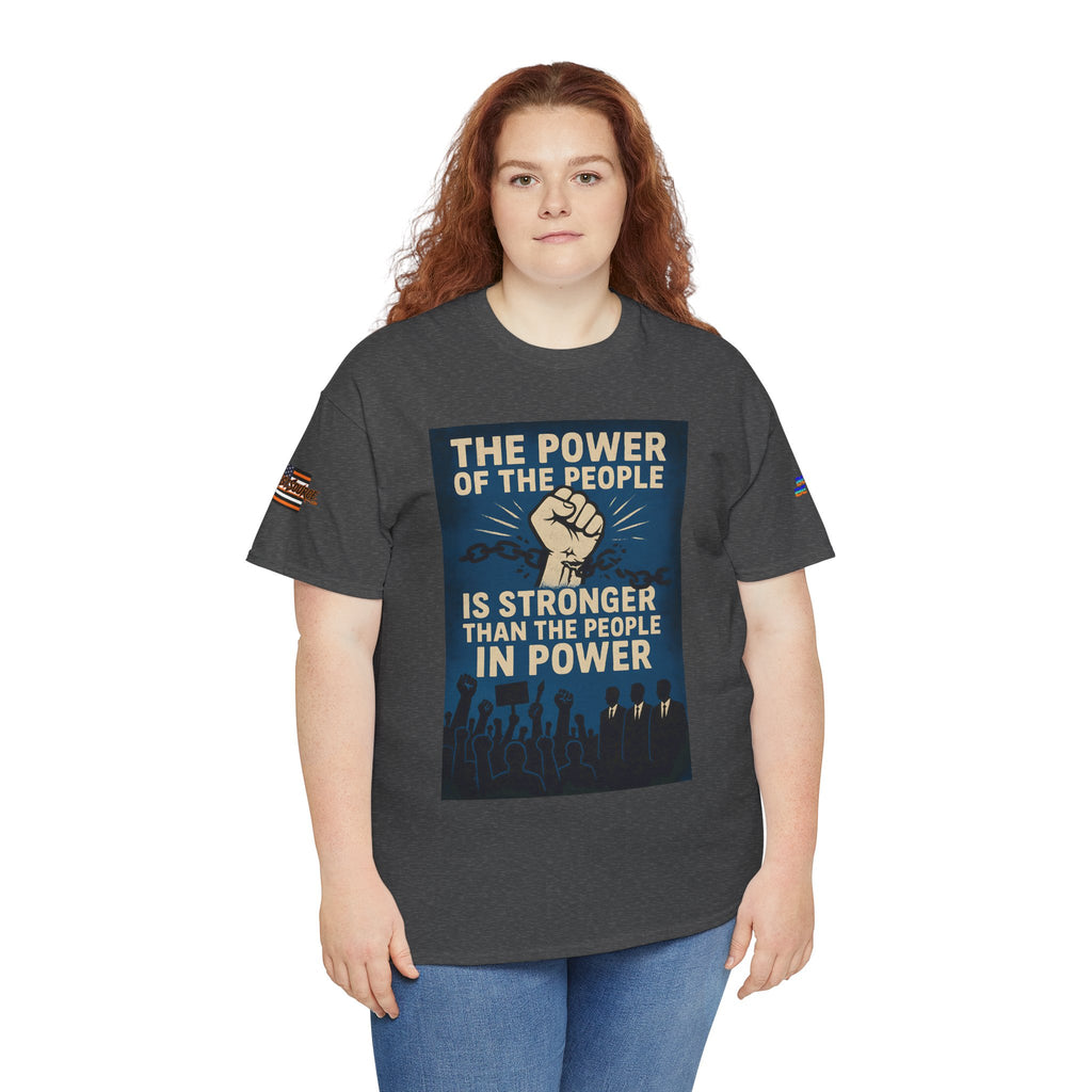 The Power of the People Unisex Heavy Cotton Gildan Tee