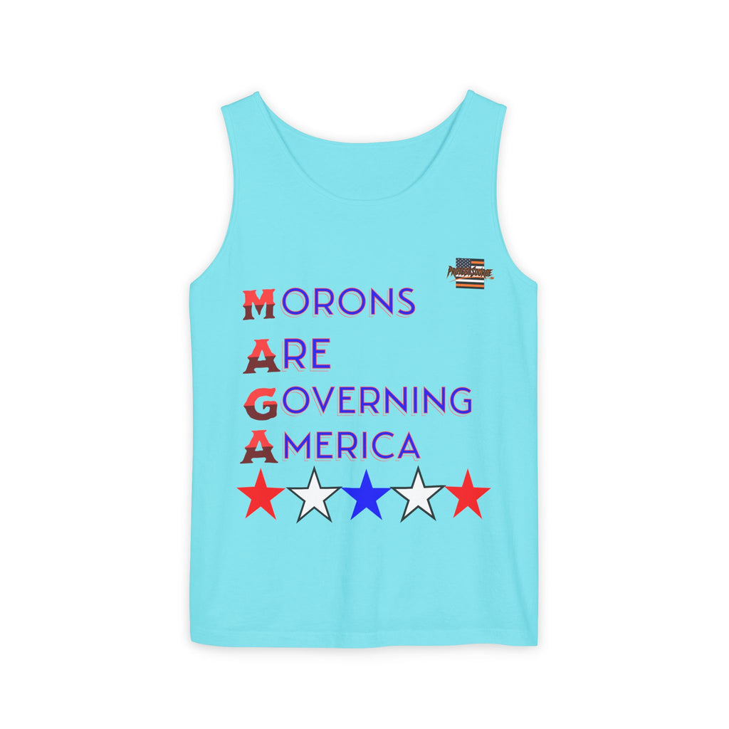Morons Are Governing America Unisex Cotton Tank Top