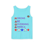 Morons Are Governing America Unisex Cotton Tank Top