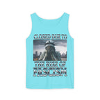 Closed Due to the Rise of Fascism Unisex Cotton Tank Top