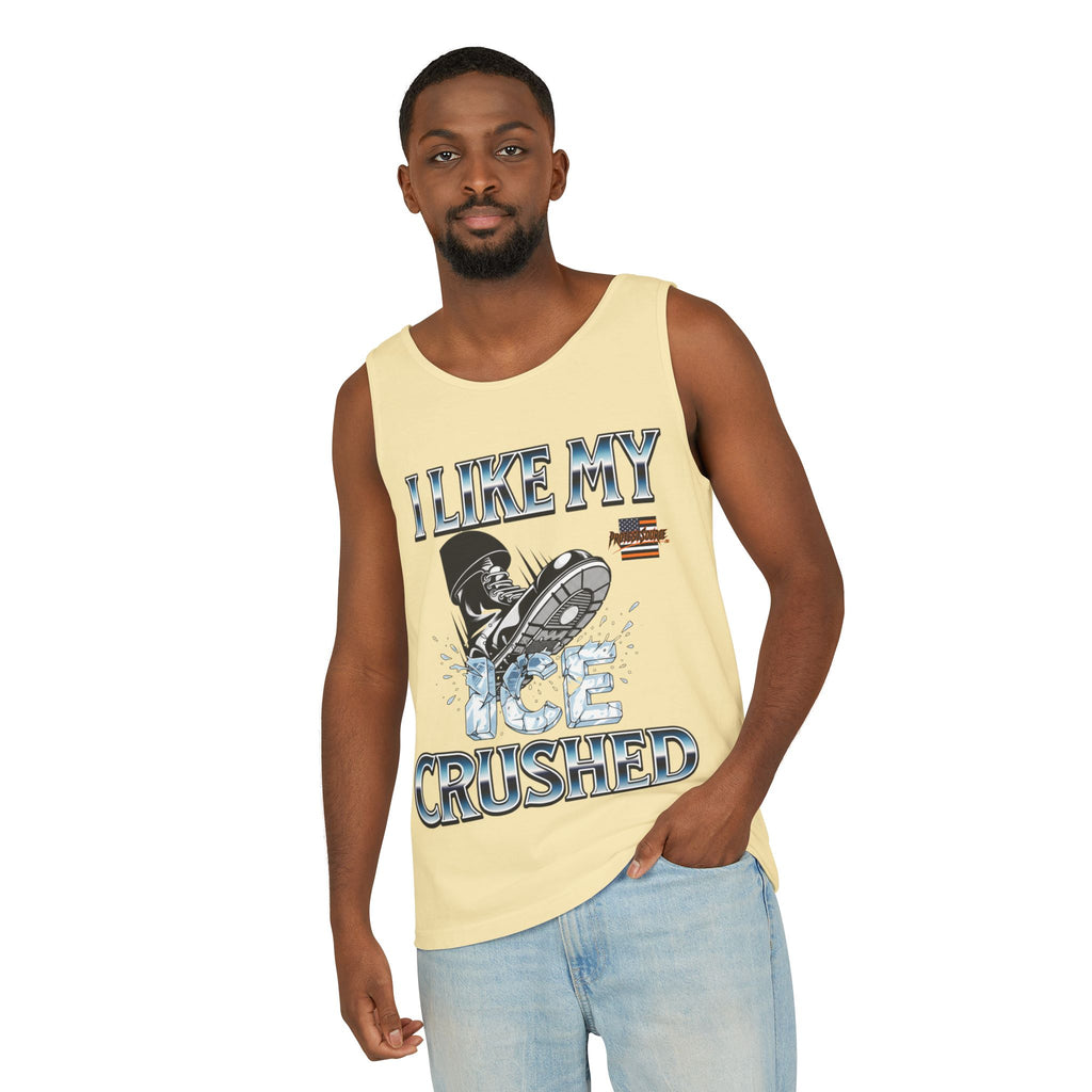 I Like My ICE Crushed Unisex Cotton Tank Top