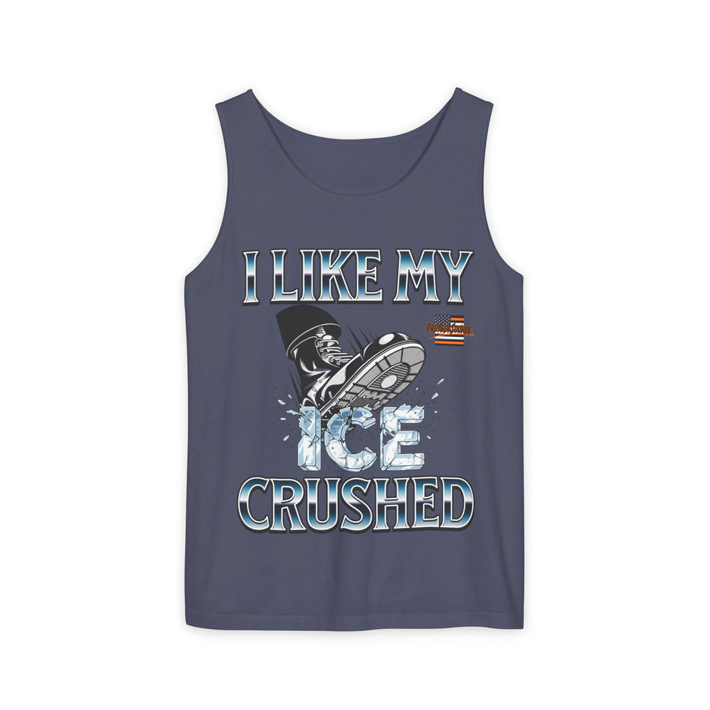 I Like My ICE Crushed Unisex Cotton Tank Top