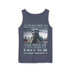 Closed Due to the Rise of Fascism Unisex Cotton Tank Top