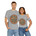Nobody is Illegal on Stolen Land Unisex Heavy Cotton Gildan Tee, Casual Wear, Gift for Activists, Comfortable Protest Wear