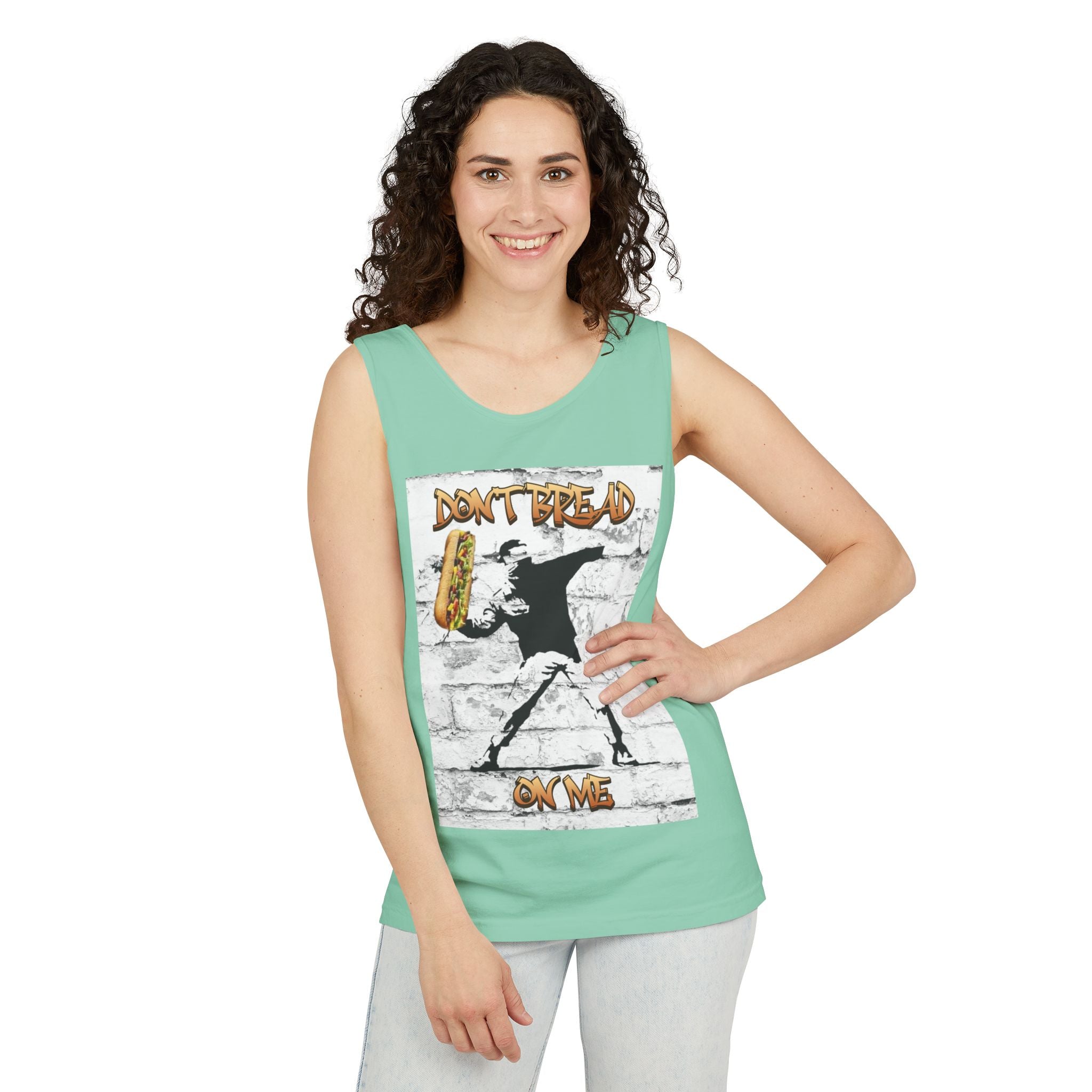 Don't Bread On Me Unisex Cotton Tank Top