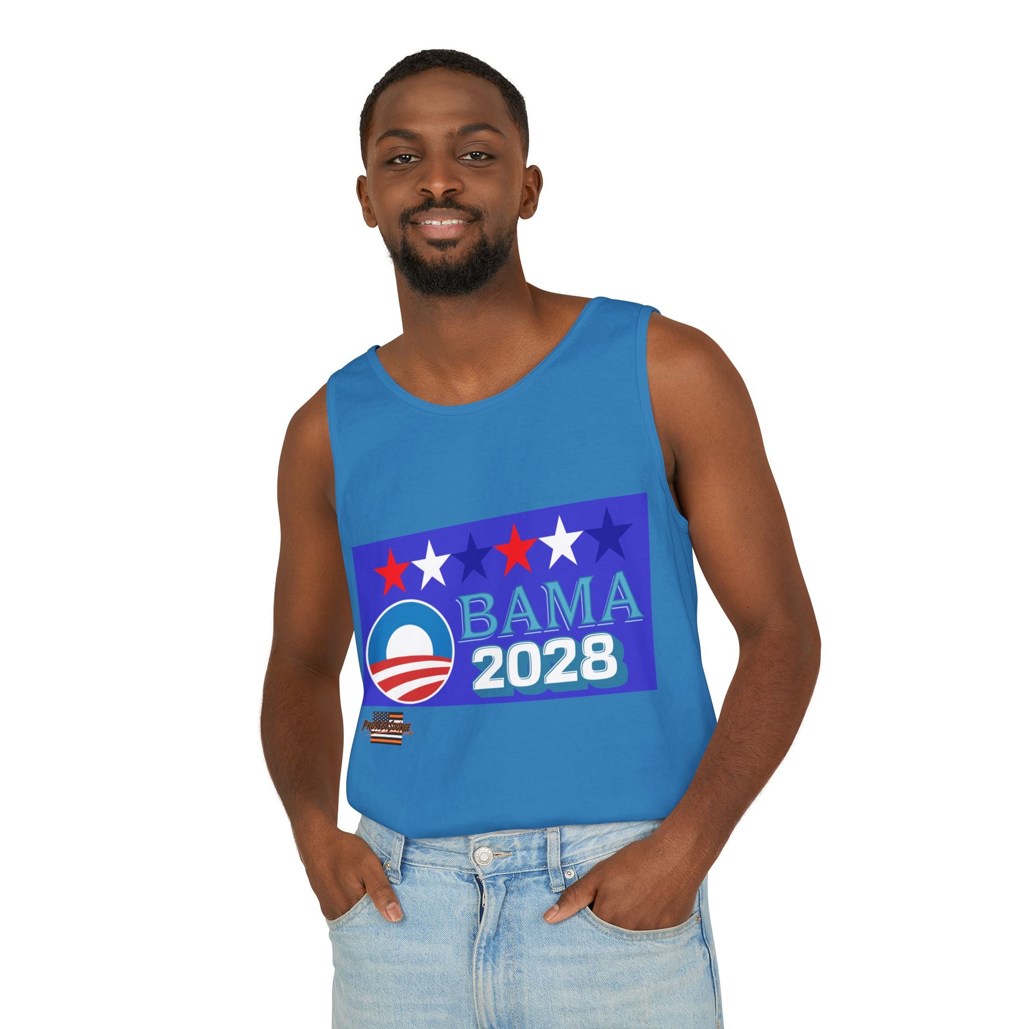Obama 2028 Unisex  Cotton Tank Top