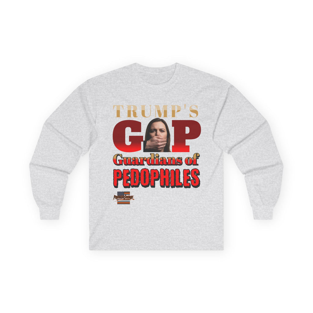 Guardians of Pedophiles Long Sleeve Cotton Gildan Tee