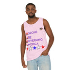 Morons Are Governing America Unisex Cotton Tank Top