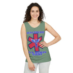 Healthcare is a Human Right Unisex Cotton Tank Top