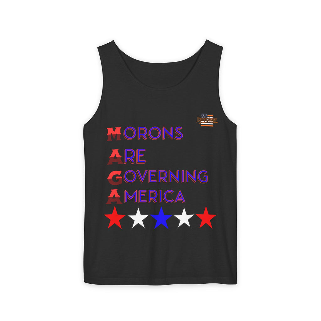 Morons Are Governing America Unisex Cotton Tank Top