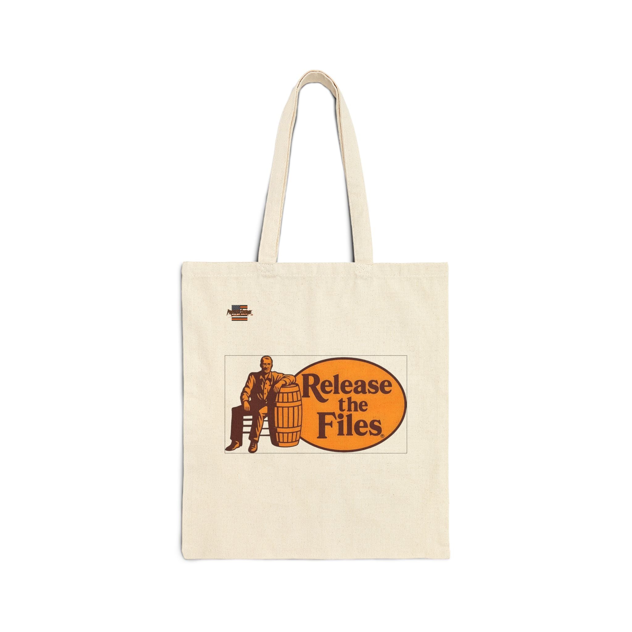 Release the Files Cotton Canvas Tote Bag