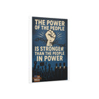 The Power of the People 18"X24" Durable Foam Board Protest Sign