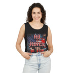 No Kings In The USA Unisex Cotton Tank Top