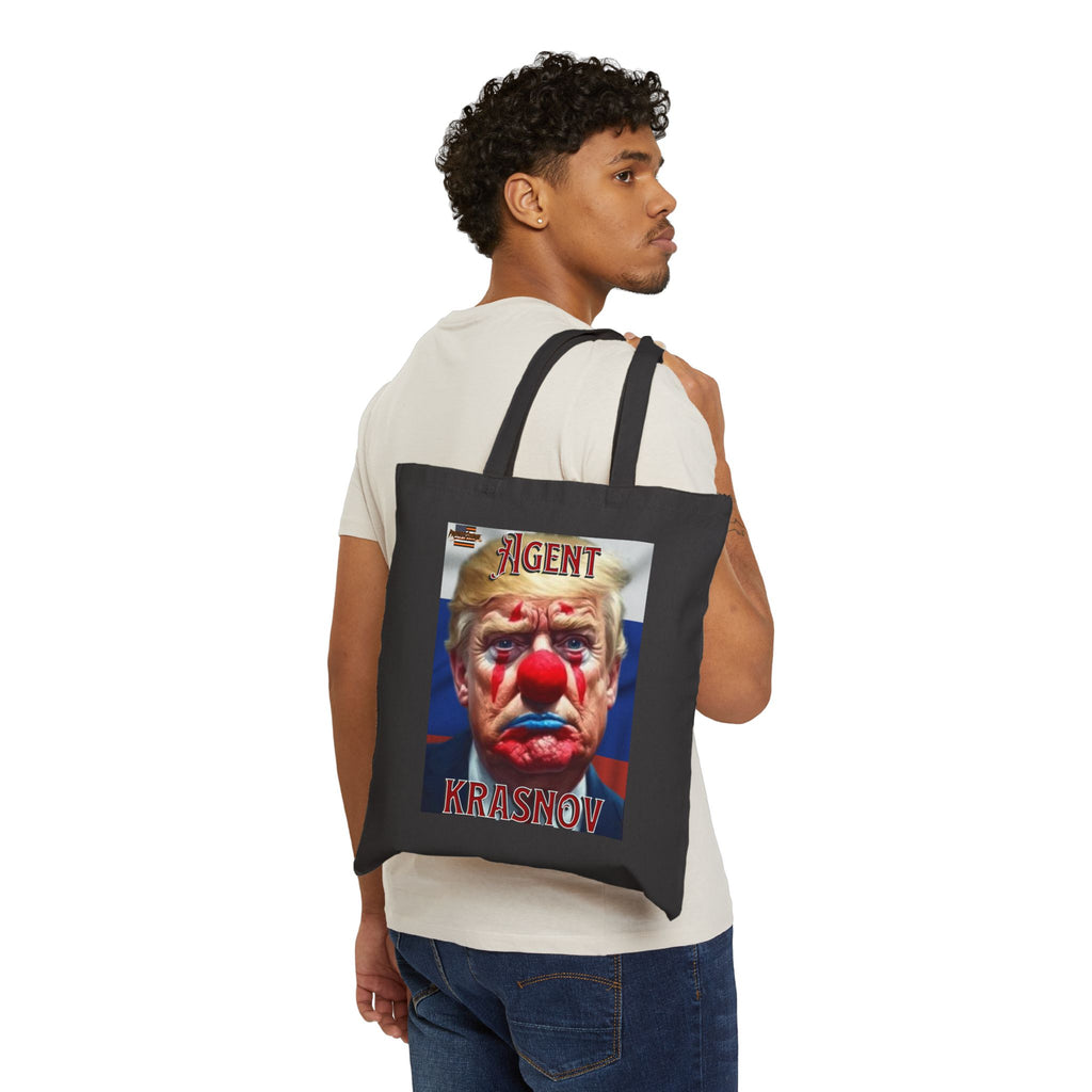 Agent Krasnov Cotton Canvas Tote Bag