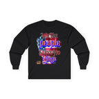 We The People Serve No Kings Long Sleeve Cotton Gildan Tee