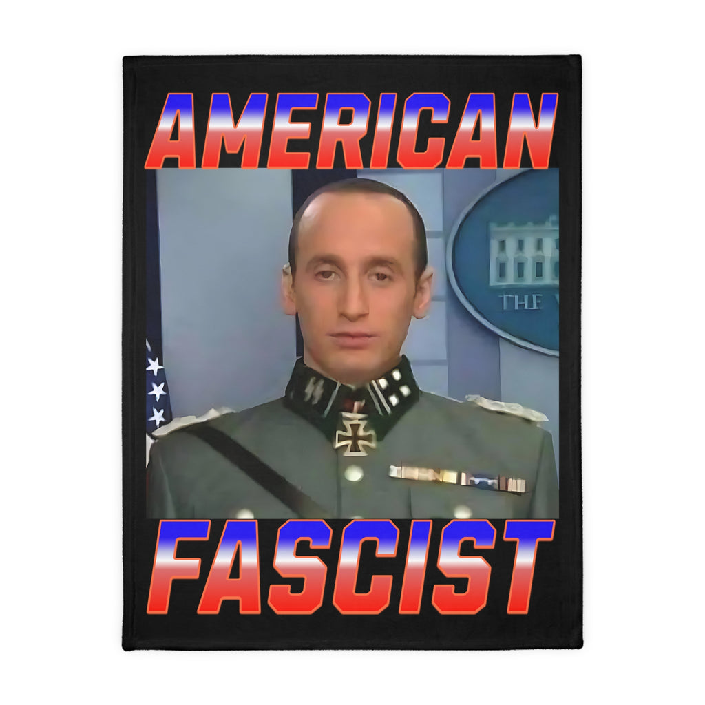 American Fascist 60" x 80" Velveteen Microfiber Blanket