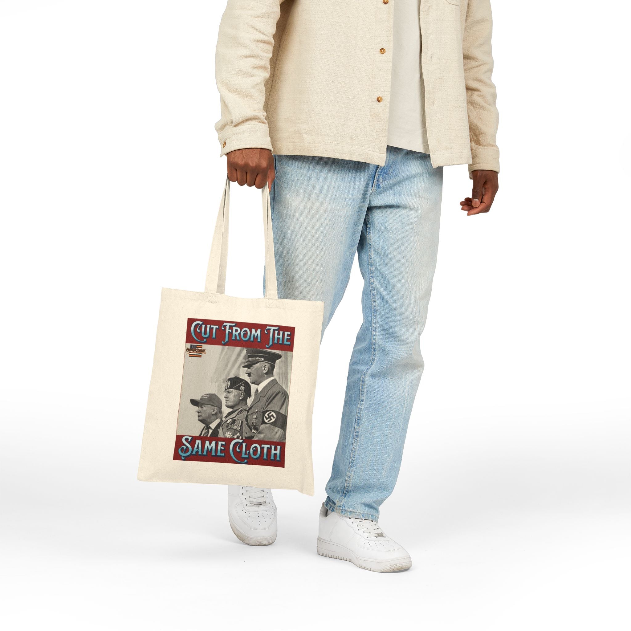 Cut From The Same Cloth Cotton Canvas Tote Bag