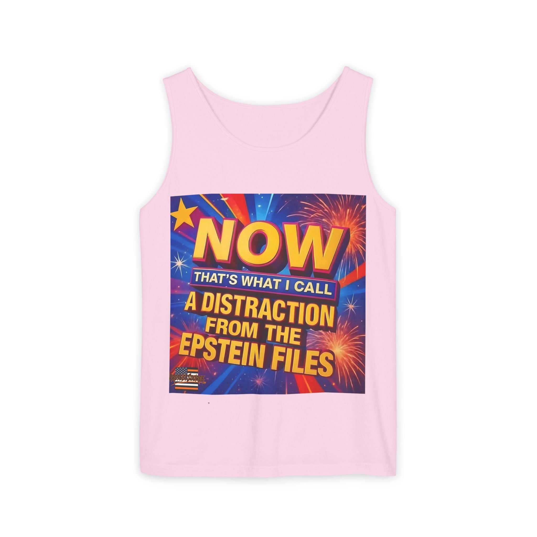 Now That's What I Call A Distraction Unisex Cotton Tank Top