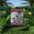 Cut From The Same Cloth 18" X 24" Plastic Protest Yard Sign w/Wire Stand