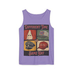 Different Time, Same Hat Unisex Cotton Tank Top