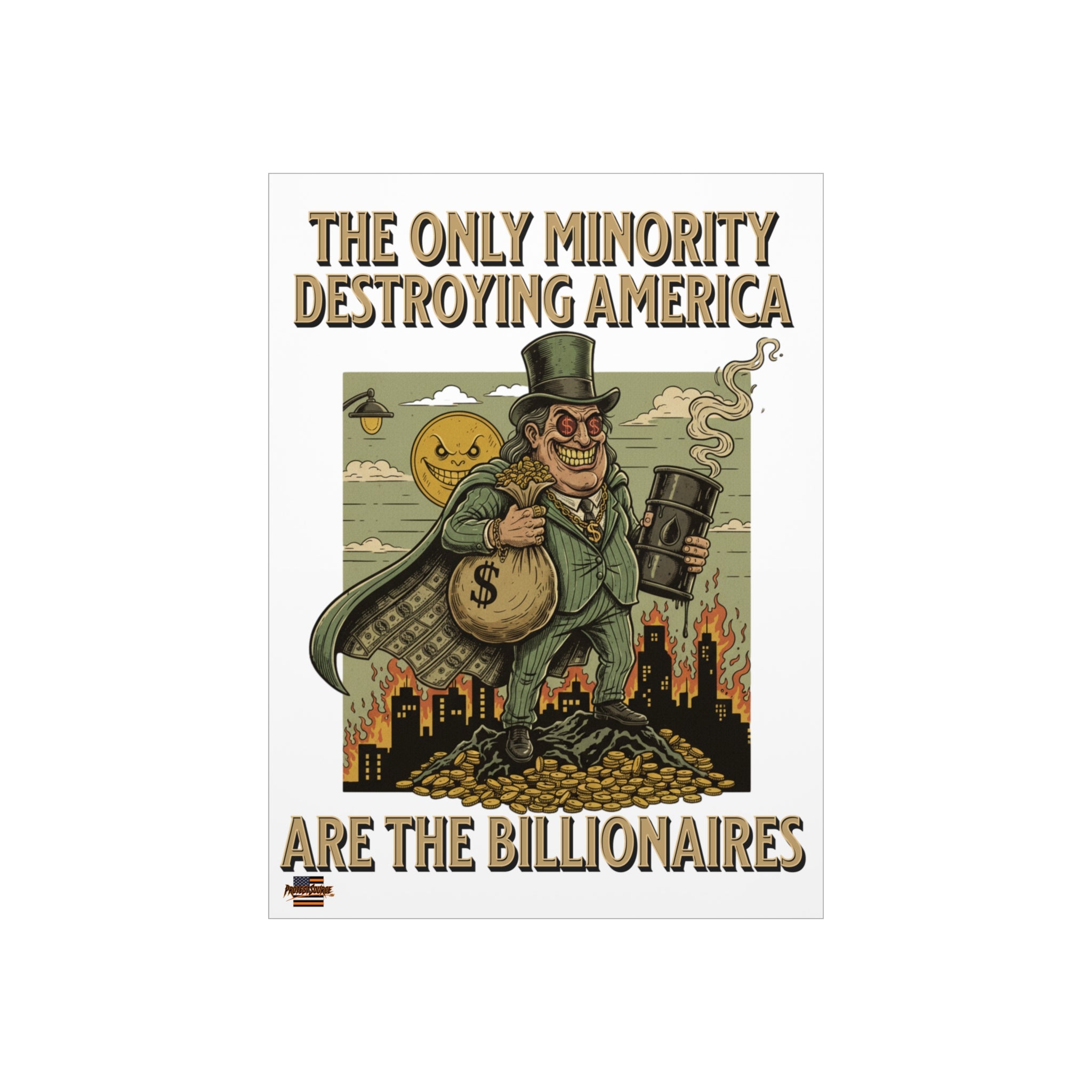 The Only Bad Minority Protest Sign, Durable Foam Board Art, Framable for Home, Unique Decor, Wall Art, Civil Rights Awareness, Gift for Activists