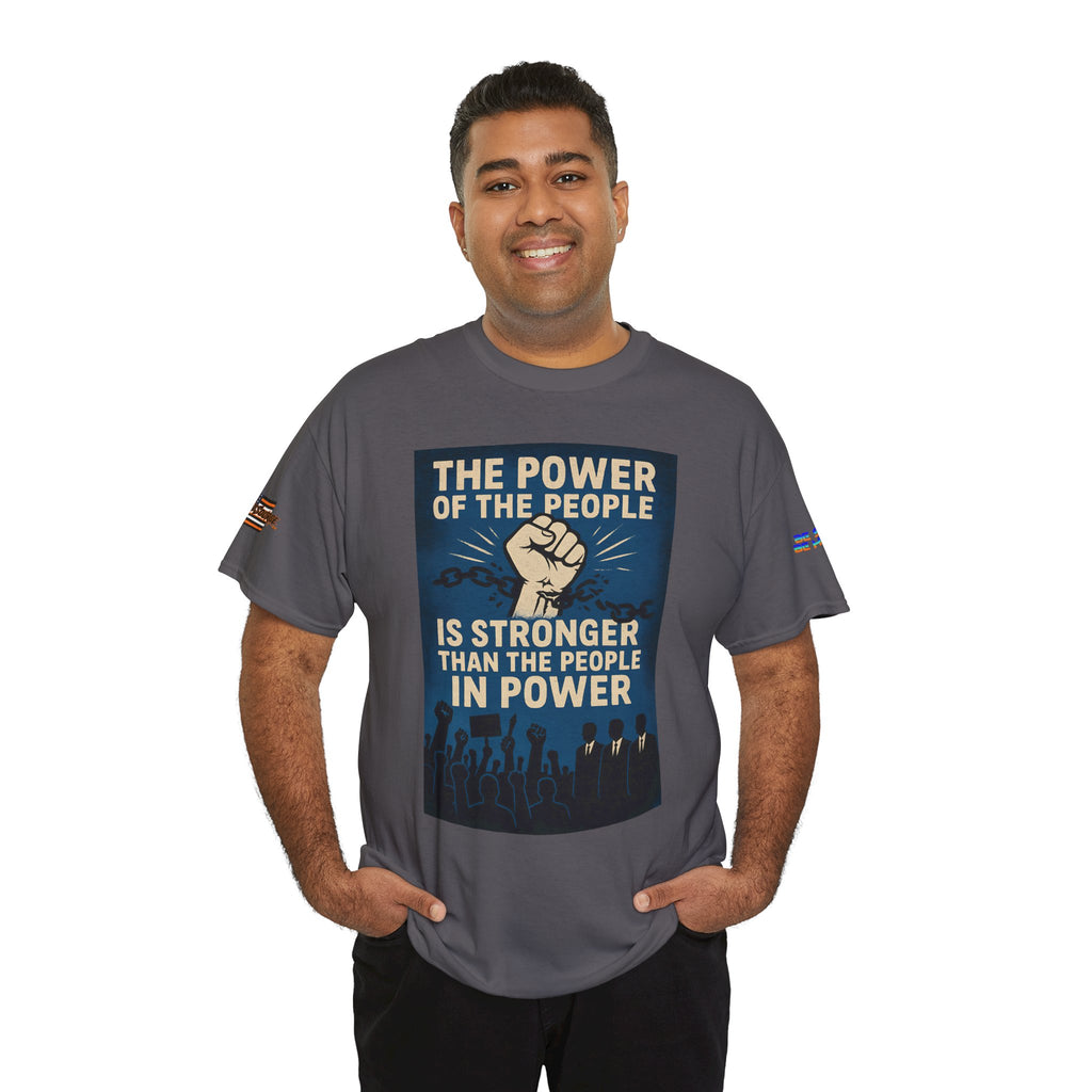 The Power of the People Unisex Heavy Cotton Gildan Tee