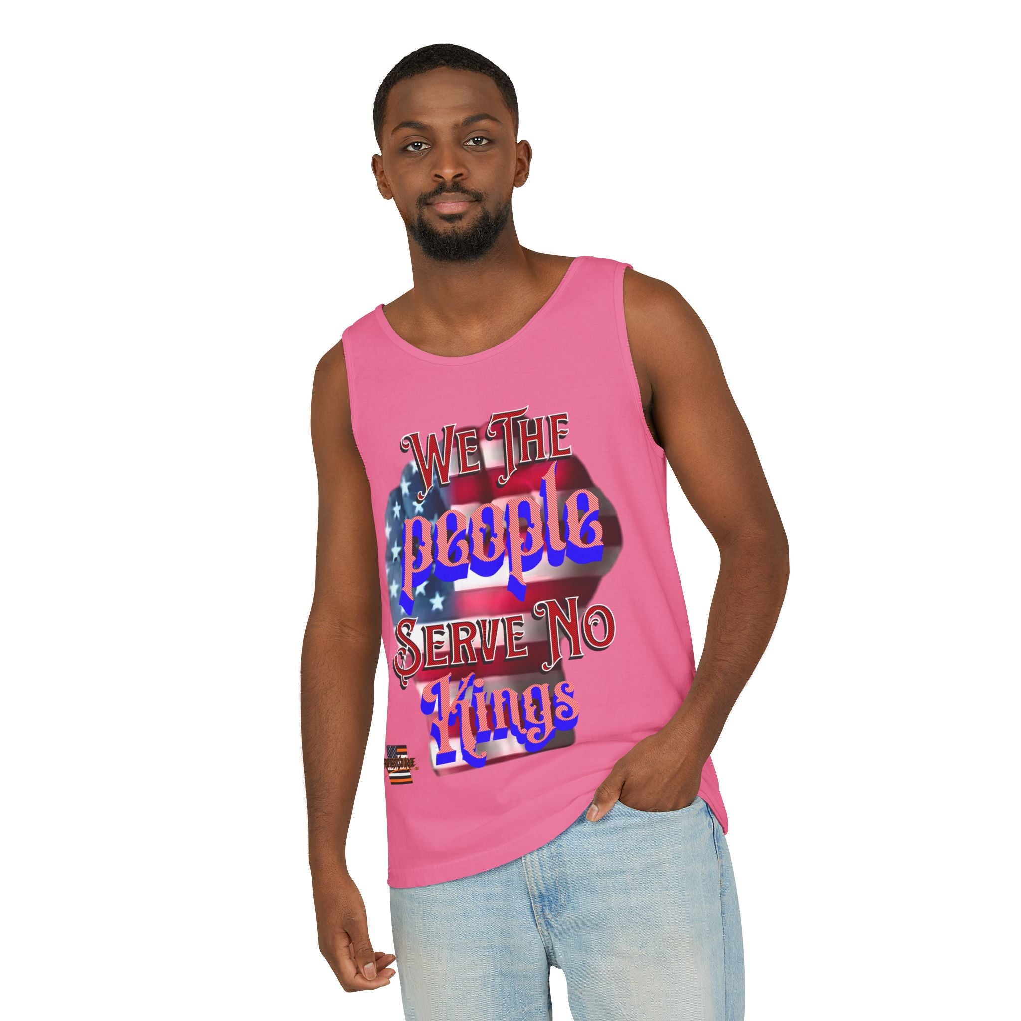 We The People Serve No Kings Unisex Cotton Tank Top