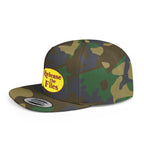 Release The Files Camo Snapback Hat
