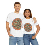 Nobody is Illegal on Stolen Land Unisex Heavy Cotton Gildan Tee, Casual Wear, Gift for Activists, Comfortable Protest Wear