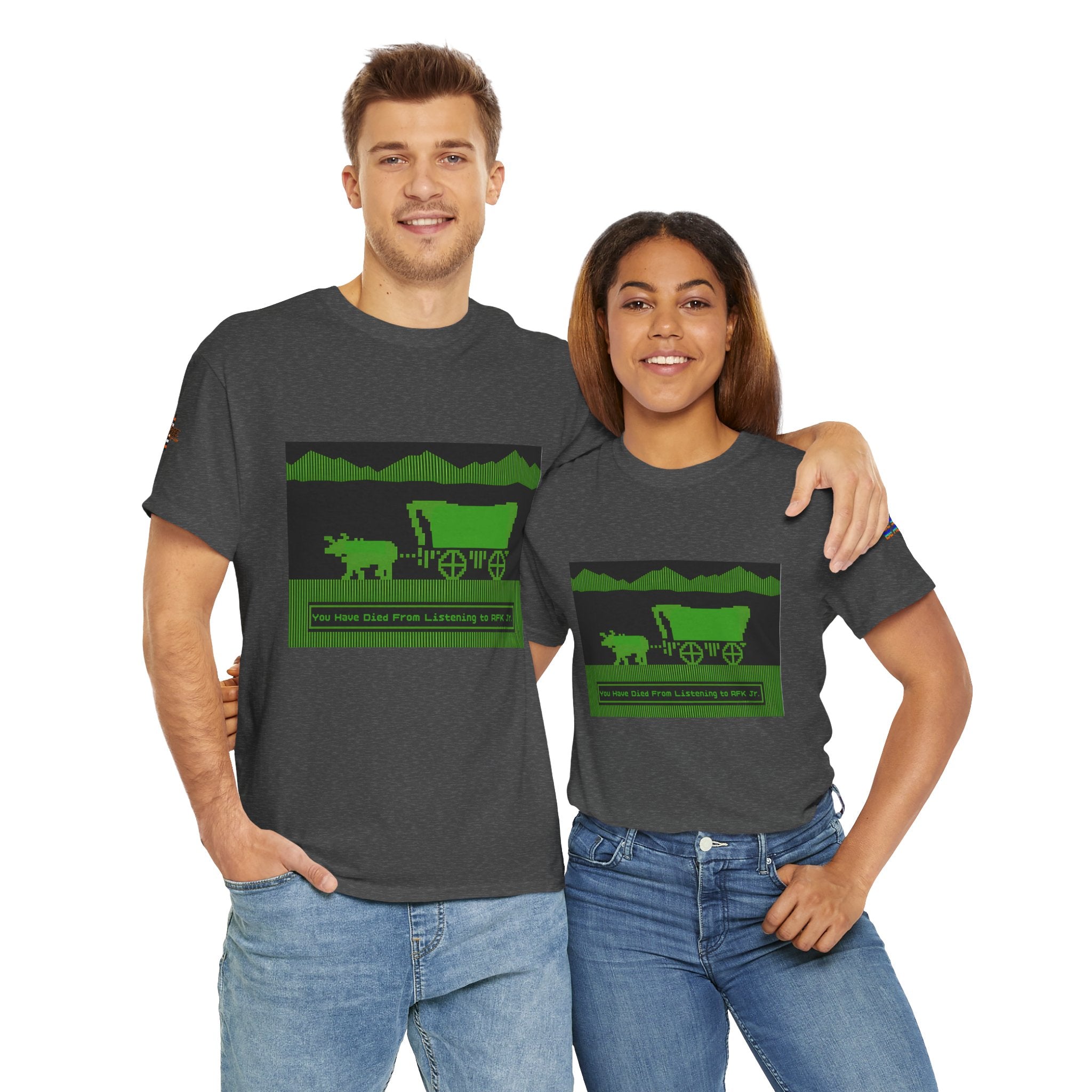RFK Jr. Kills Unisex Heavy Cotton Gildan Tee, Casual Wear, Gift for Activists, Comfortable Protest Wear