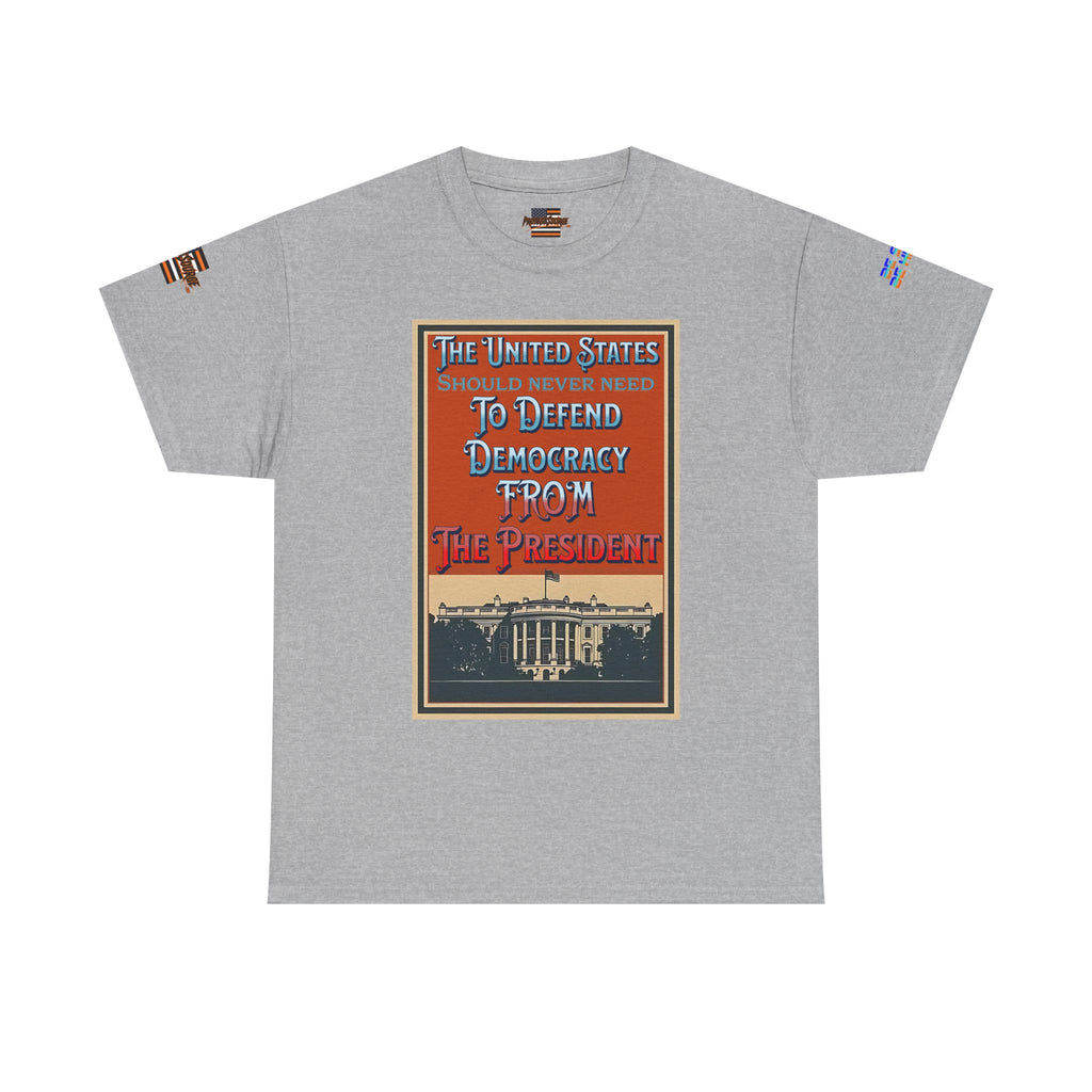 Defending Democracy Unisex Heavy Cotton Gildan Tee