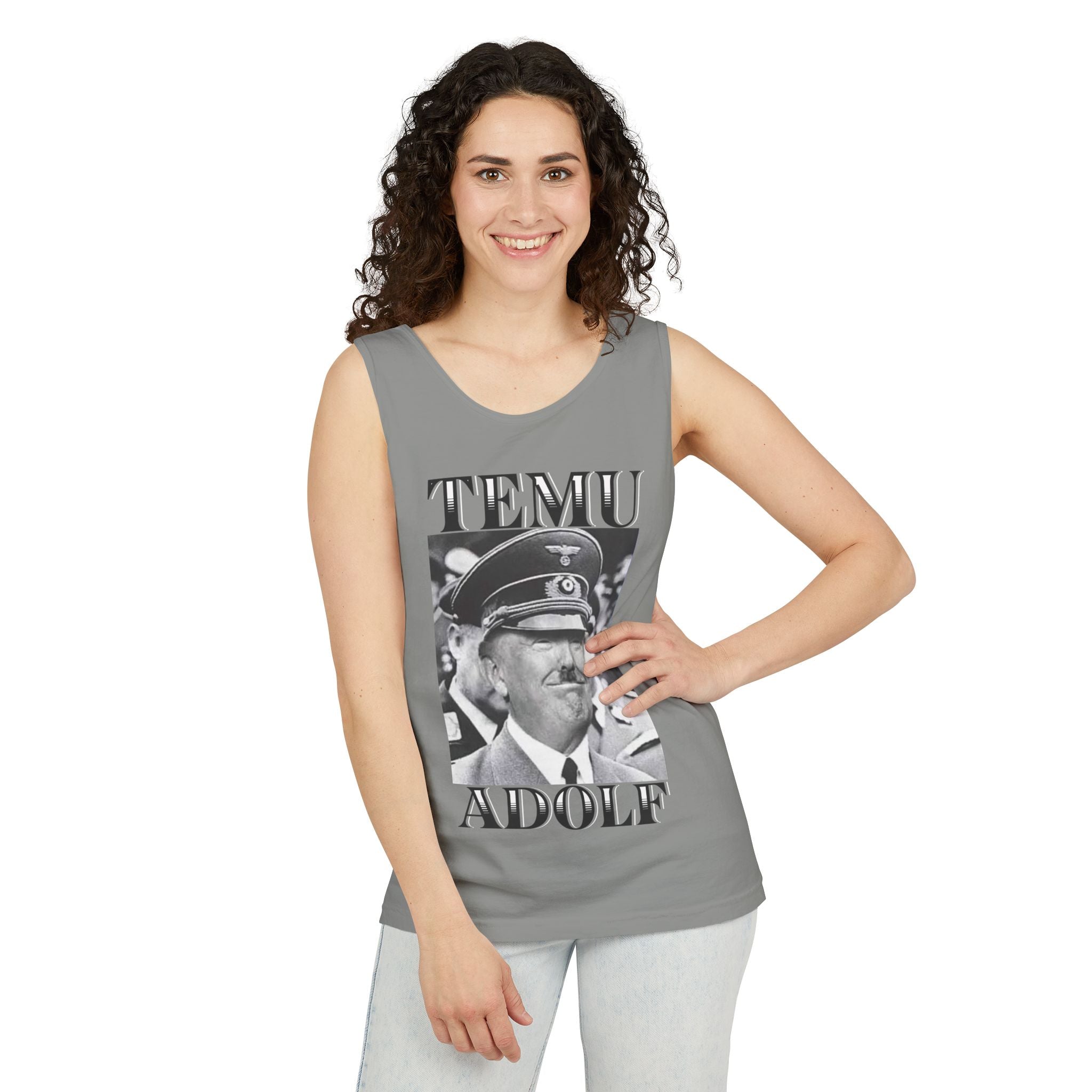 Temu Adolf Unisex Cotton Tank Top