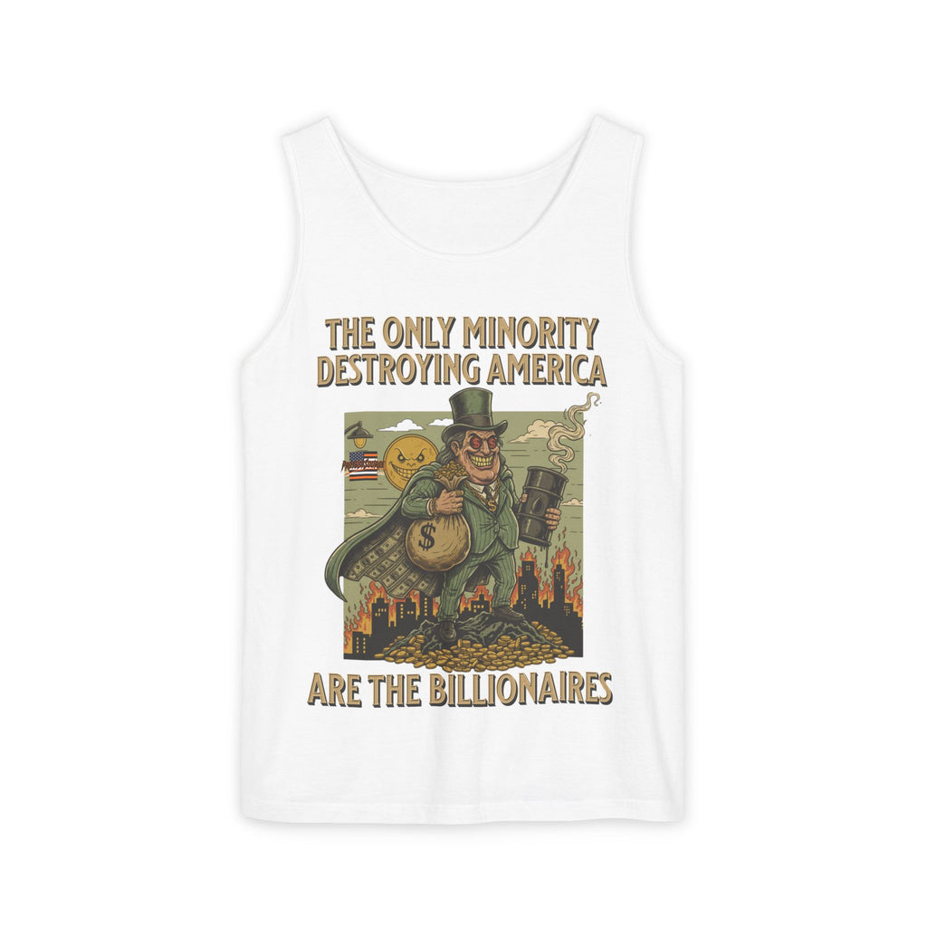 The Only Minority Destroying America Unisex Cotton Tank Top