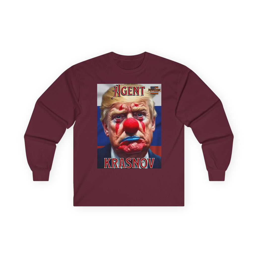 Agent Krasnov Long Sleeve Cotton Gildan Tee