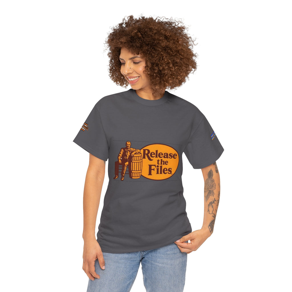 Release the Files Unisex Heavy Cotton Gildan Tee