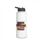 No Troops on American Streets Insulated  32 oz. Water Bottle, Perfect for Activists, Protests, Commuters, Gifts, and Daily Use